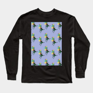 Flying away pattern Long Sleeve T-Shirt